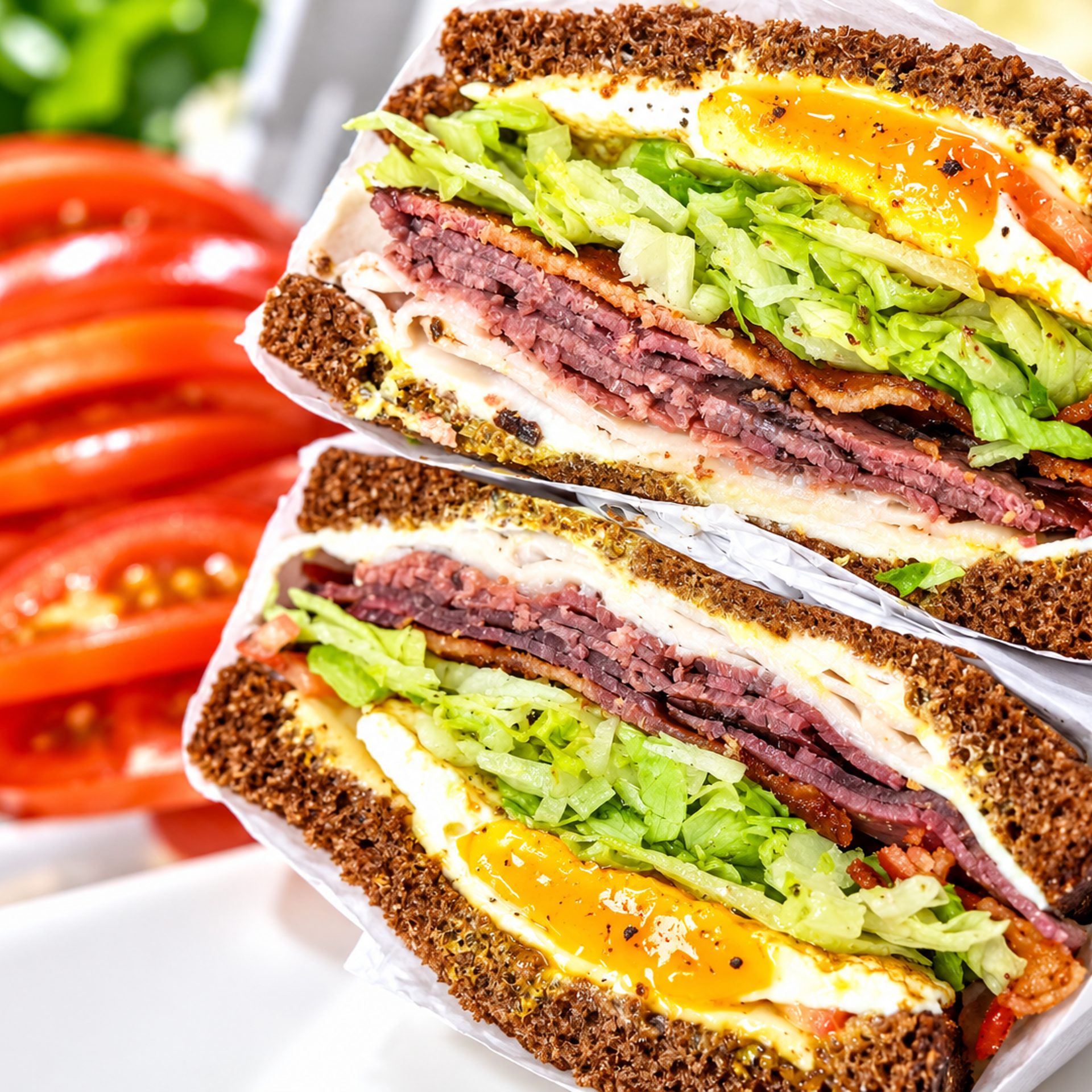 The sandwich regulars order by name