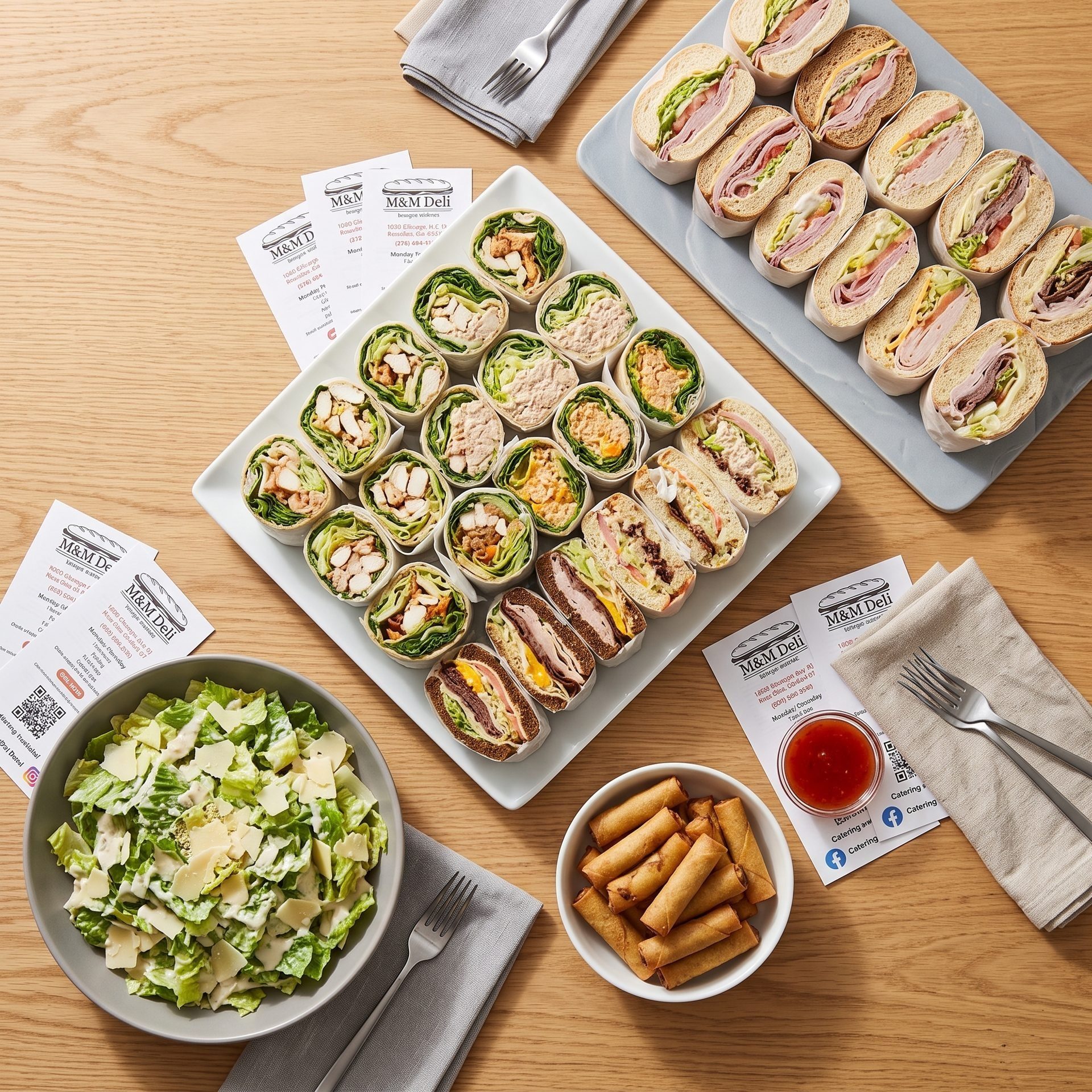 Bring M & M Deli to your event