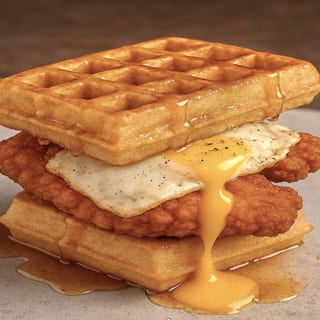 Chicken & Waffle Sandwich