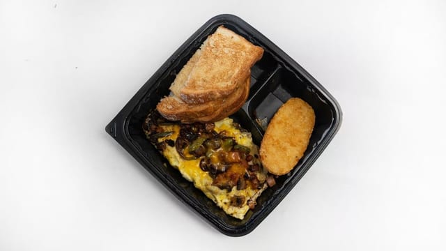 M&M Special Omelet Plate.