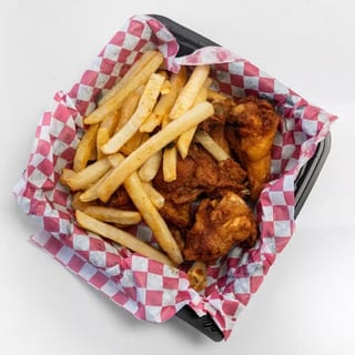 ~ Wings + Fries ~