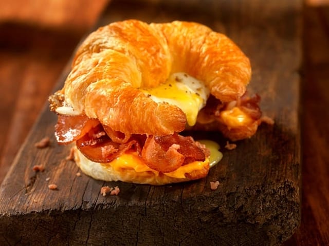 Croissant Sandwich.