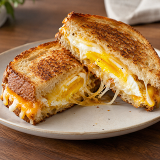 ~ Grilled Cheese with Egg ~