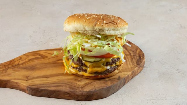 Double Cheeseburger.