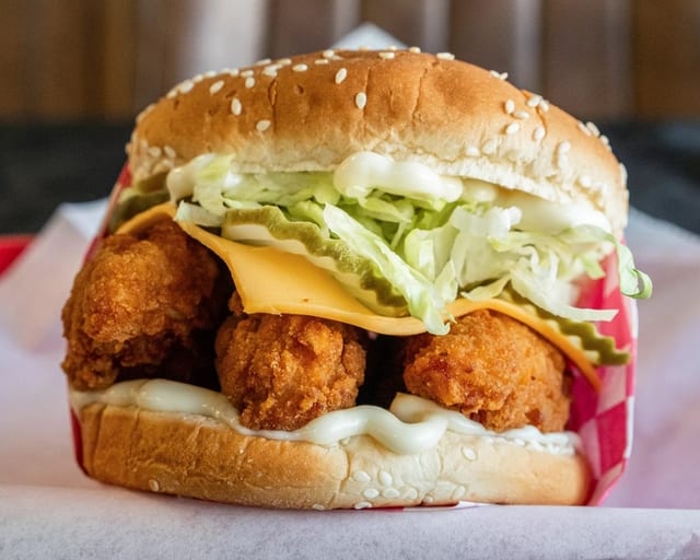 Crispy Chicken Sandwich.