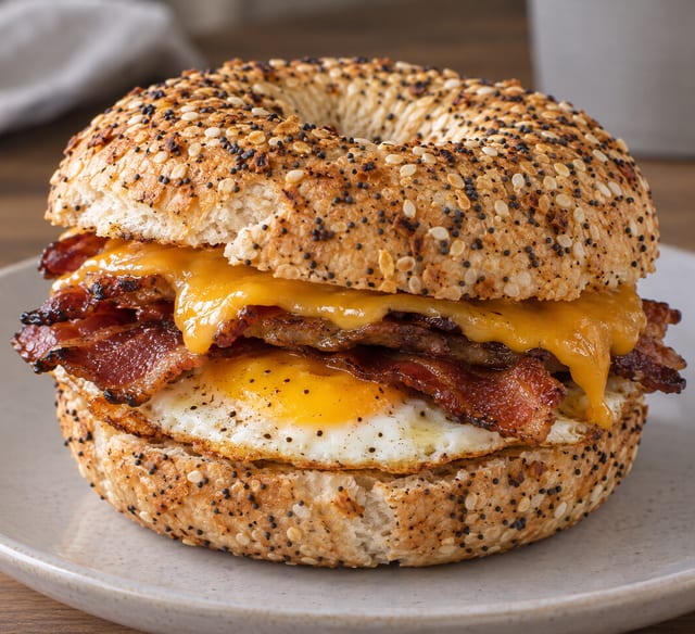 Bagel Sandwich.